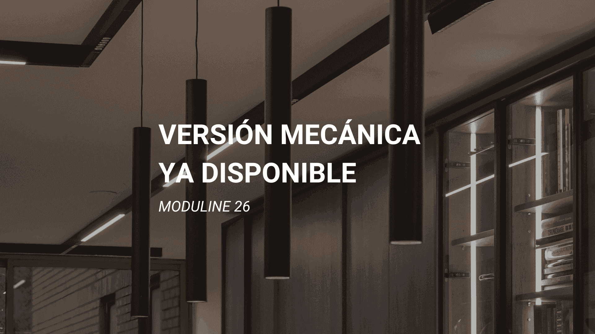 MODULINE 26 lanza la versión mecánica Light Inset